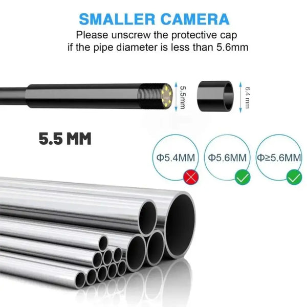 Borescope Hook, Magnet, Mirror & Protective Cap Set detail image 6