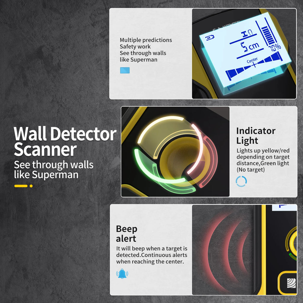 FNIRSI WD-01 and WD-02 wall scanner package contents