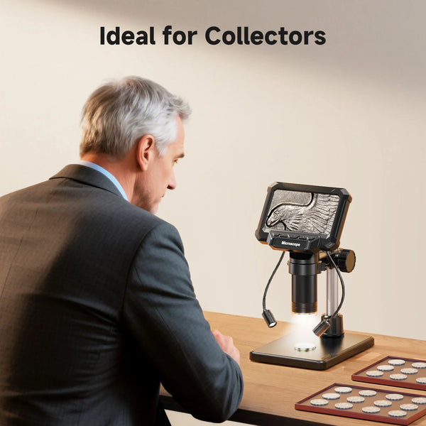 4.3-Inch 1000X Digital Microscope with 8 LED Lights detail image 8