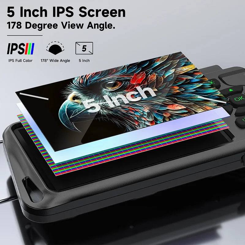 5-Inch 1080p Industrial Borescope with Interchangeable Probe Options detail image 9