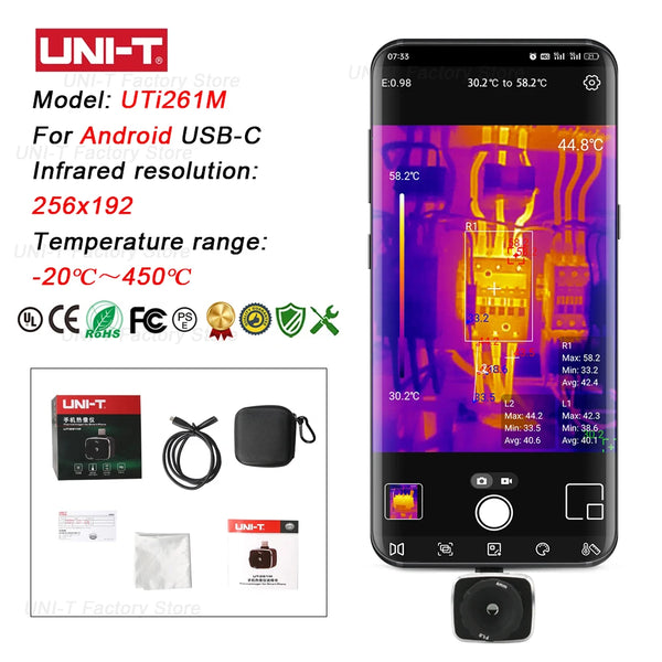 UNI-T UTi Mobile Thermal Camera Series for iOS & Android detail image 5