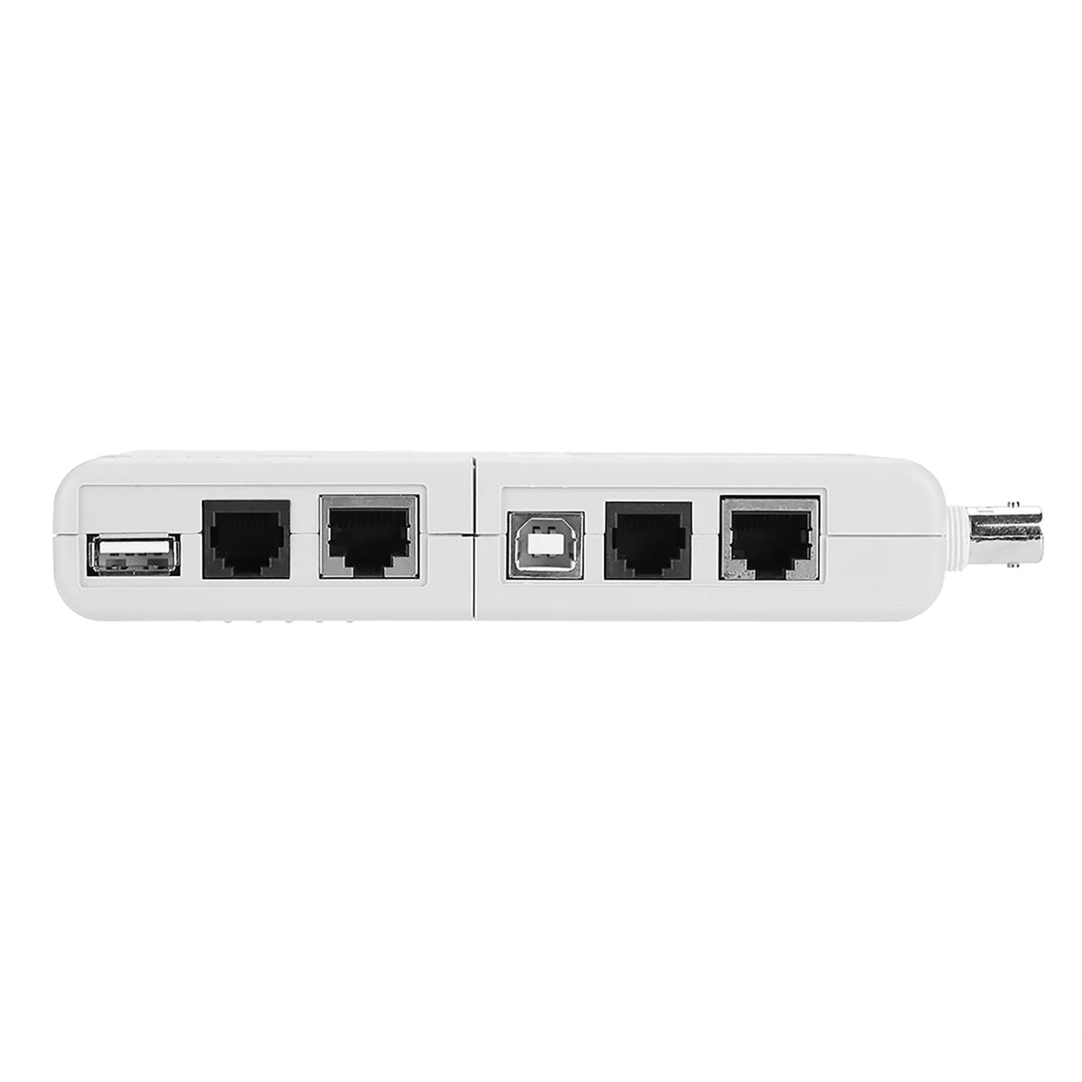 BNC4N1 detachable remote testing an installed RJ45 network cable