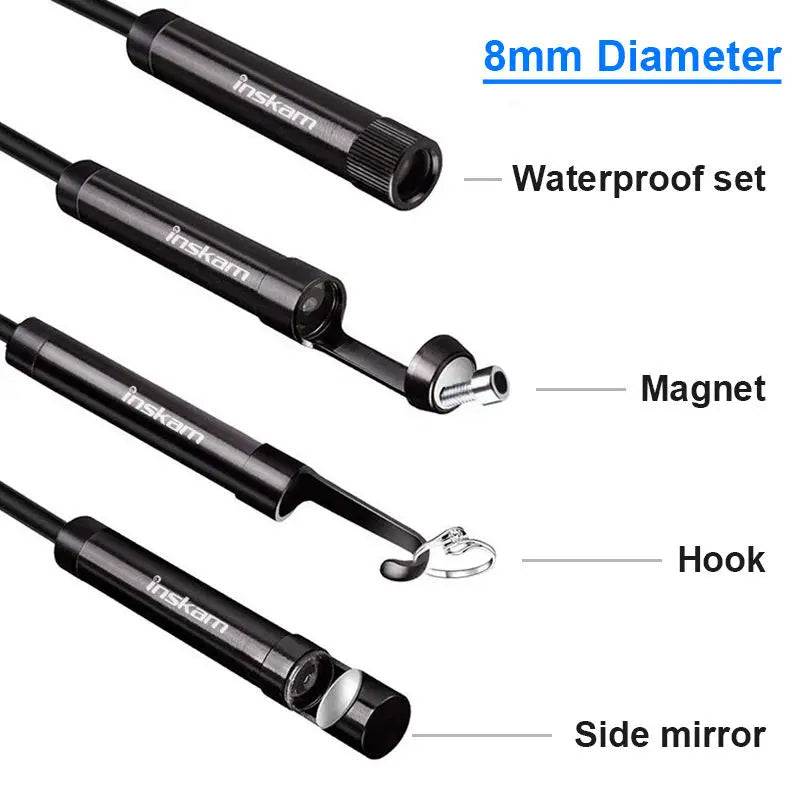 Borescope Hook, Magnet, Mirror & Protective Cap Set detail image 8