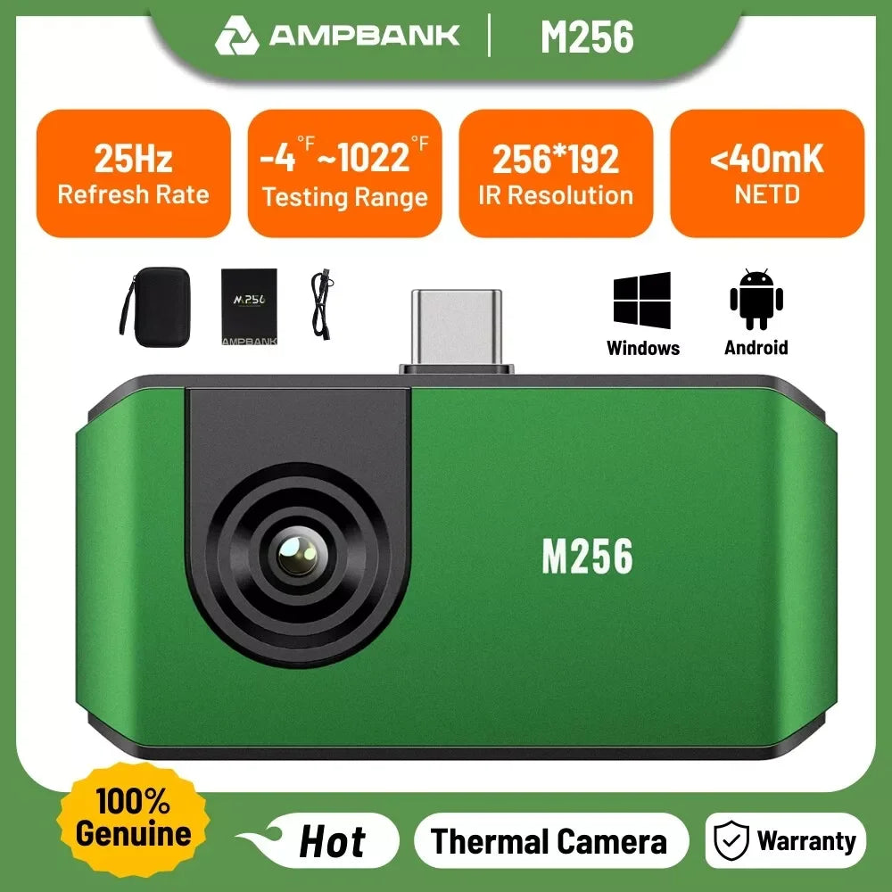 AMPBANK M256 256 × 192 USB-C Thermal Camera Secondary image