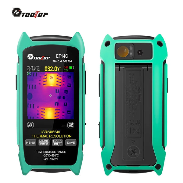 TOOLTOP ET14C thermal camera front and rear view