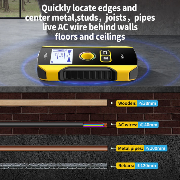 FNIRSI WD-02 live AC wire detection mode reference
