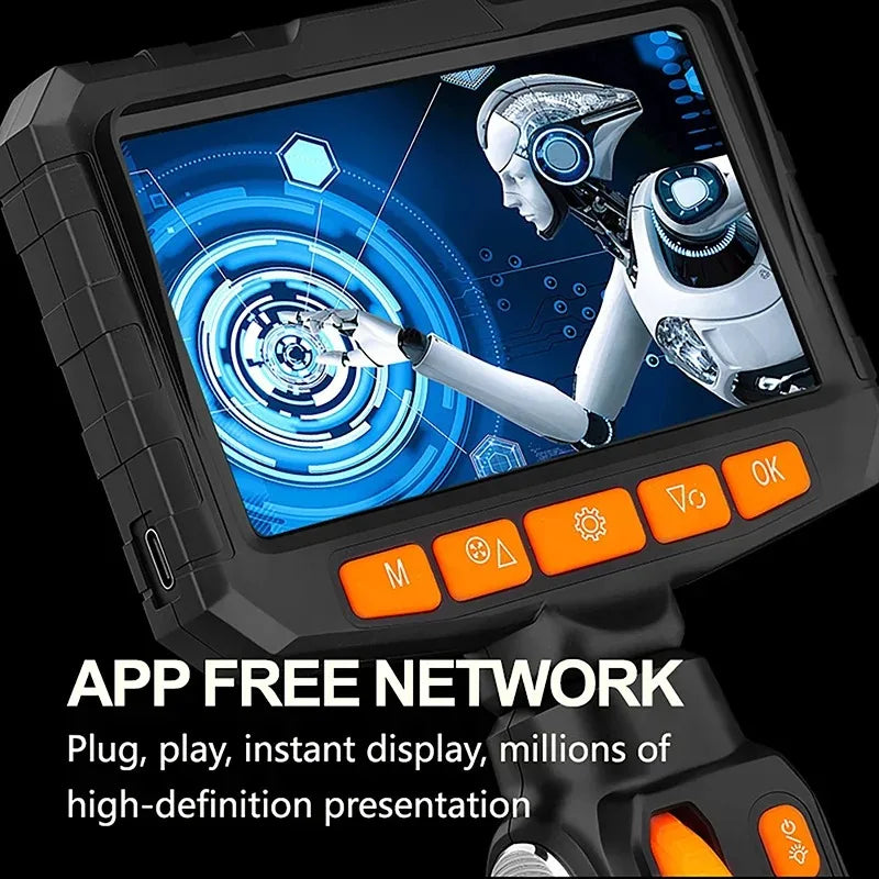 6 mm Two-Way Articulating Borescope with 4.3- or 5-Inch Screen detail image 6
