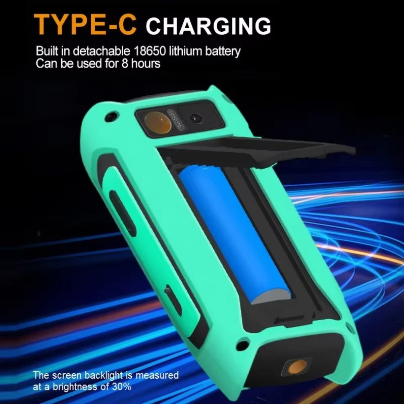 TOOLTOP ET14C detachable 18650 battery and Type-C charging