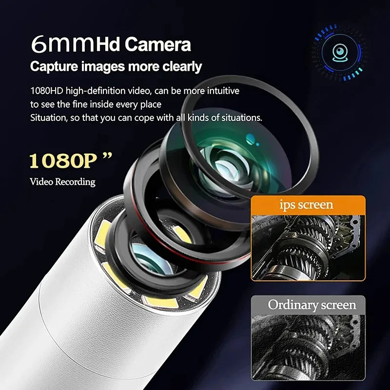 6 mm Two-Way Articulating Borescope with 4.3- or 5-Inch Screen detail image 7