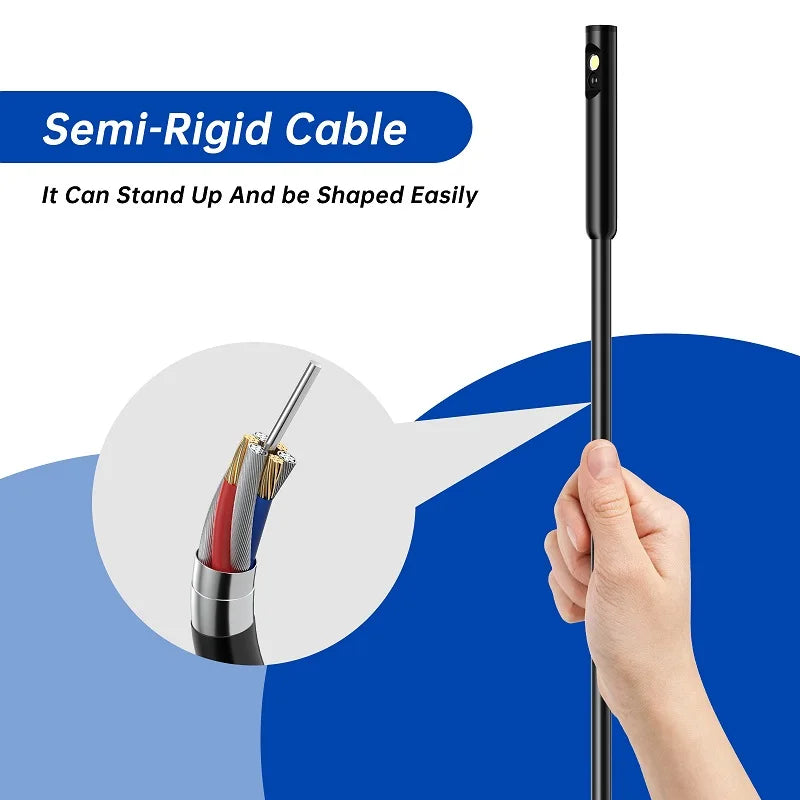 5-Inch 1080p Industrial Borescope with Single, Dual or Triple Lens detail image 6