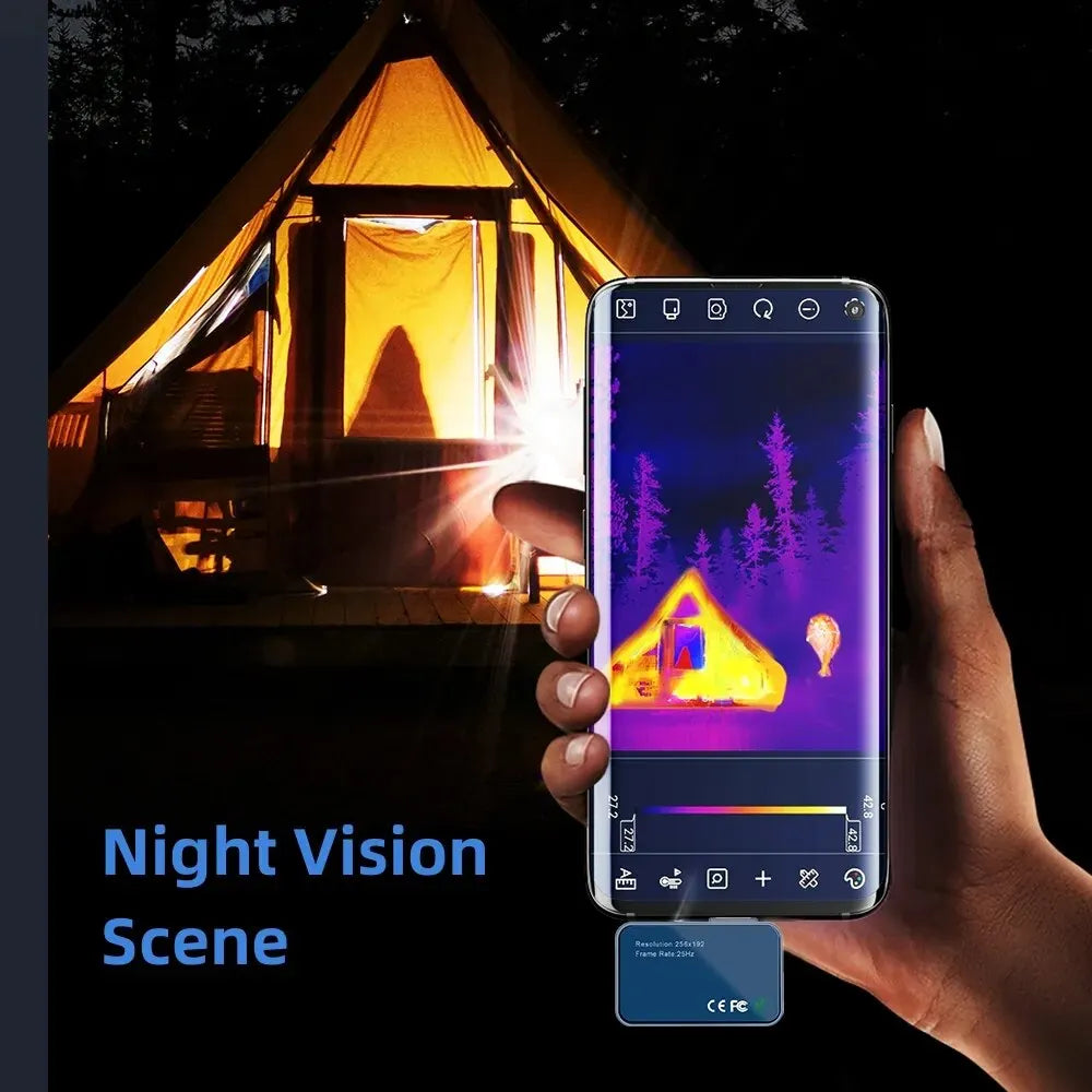 TOOLTOP T7 256 × 192 USB-C Thermal Camera for Android detail image 6
