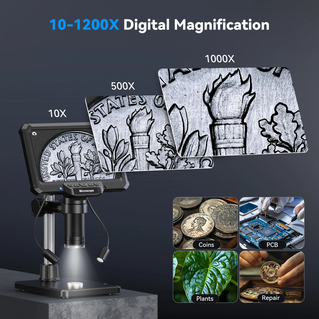 MK7 microscope standard lighting configuration