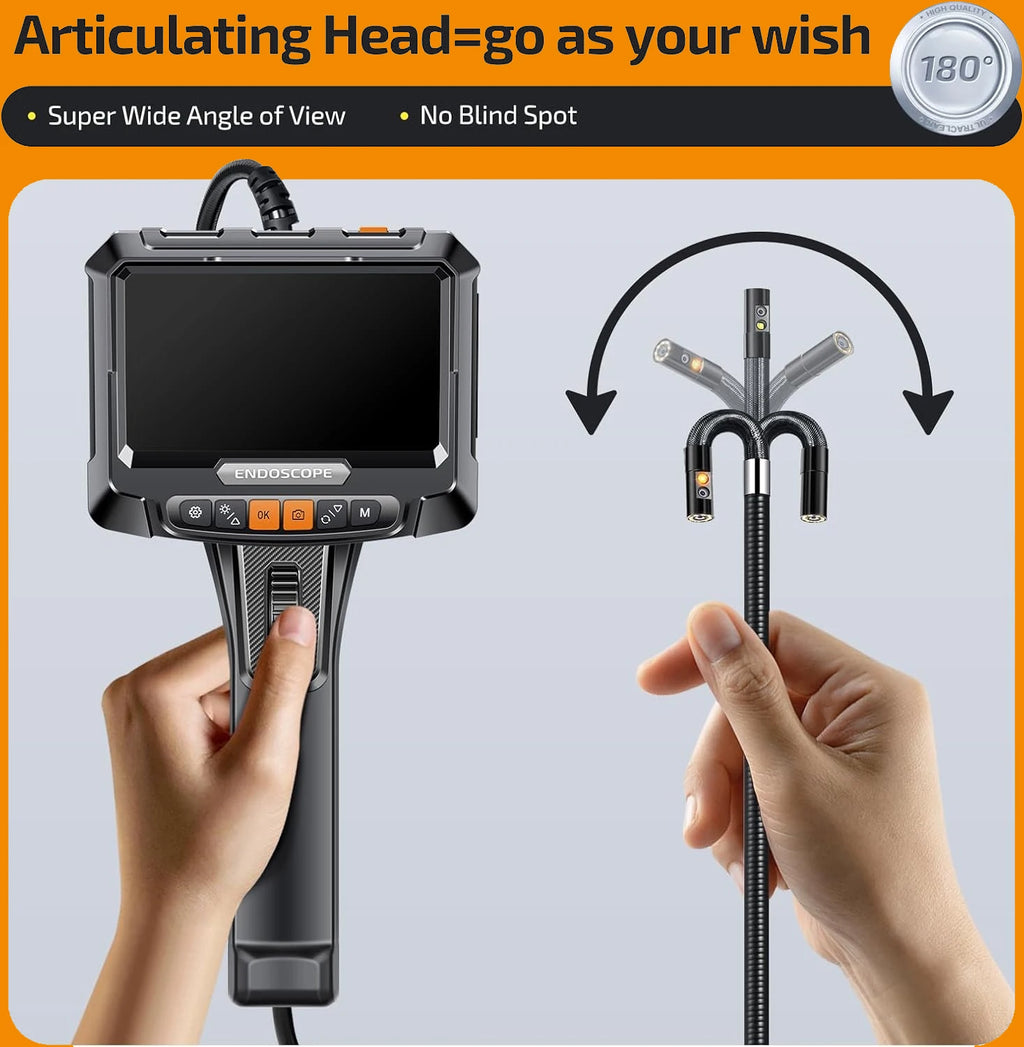 S10 Rotating Industrial Borescope with 4–8 mm Probe Options detail image 8
