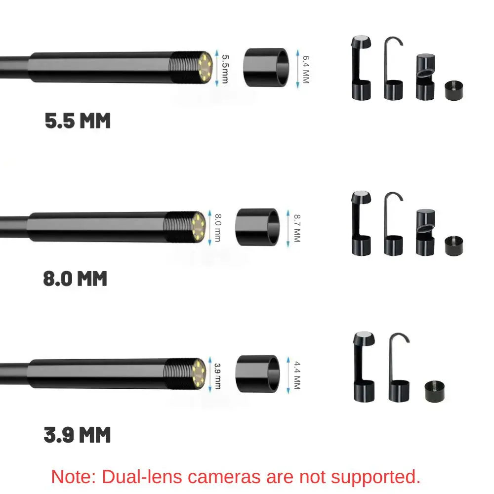 Borescope Hook, Magnet, Mirror & Protective Cap Set detail image 5