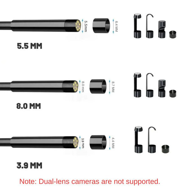 Borescope Hook, Magnet, Mirror & Protective Cap Set detail image 5