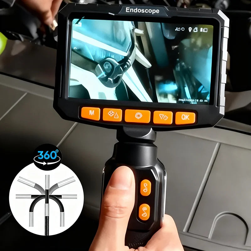 6 mm Two-Way Articulating Borescope with 4.3- or 5-Inch Screen detail image 4