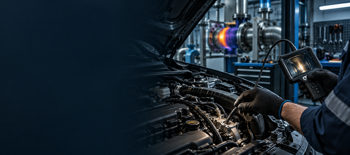 InstruNexa industrial inspection homepage hero