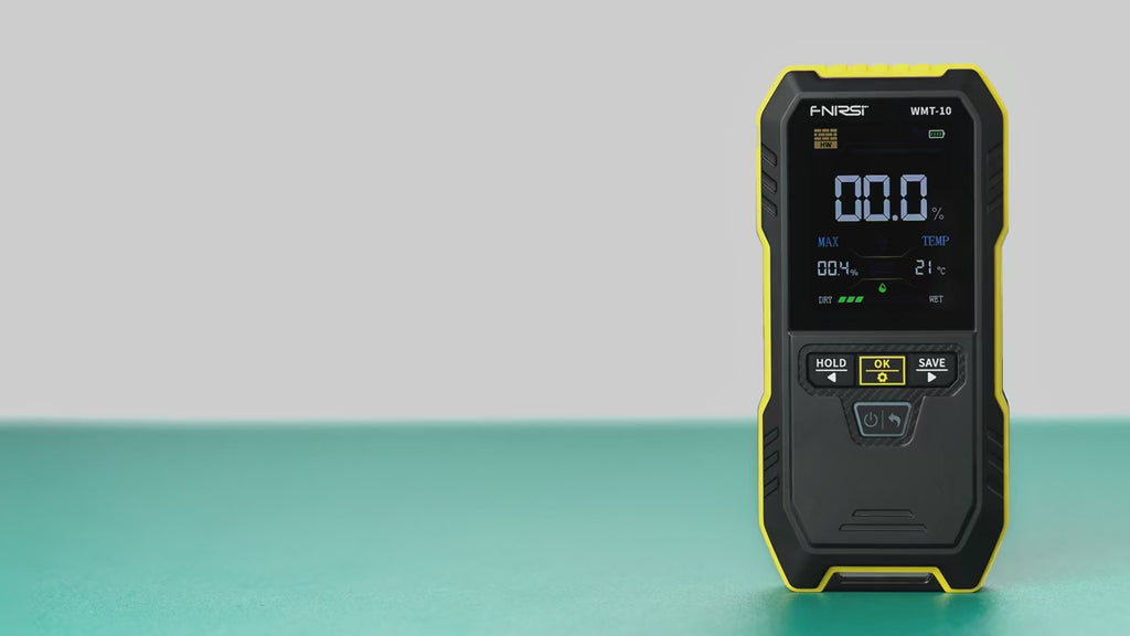 FNIRSI WMT-10 Pinless Moisture Meter | Wood & Wall Testing